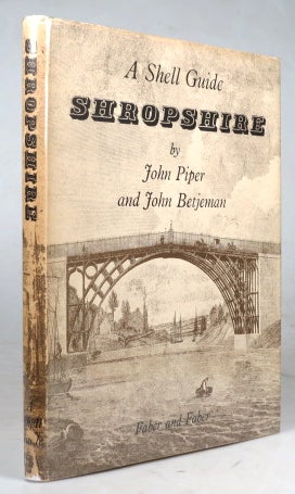 Item #40205 Shropshire. A Shell Guide. John PIPER, John BETJEMAN.