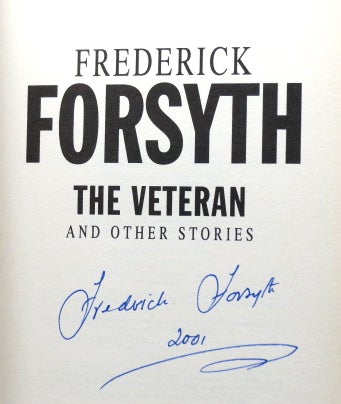 Item #40393 The Veteran, and other stories. Frederick FORSYTH.