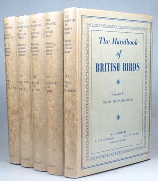 Item #40613 The Handbook of British Birds. H. F. WITHERBY, Norman F., TICEHURST, Rev. F. C. R.,...