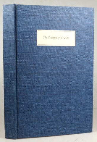 Item #40741 The Strength of the Hills. An Autobiography. Illustrated by David Gentleman. George Ewart EVANS.