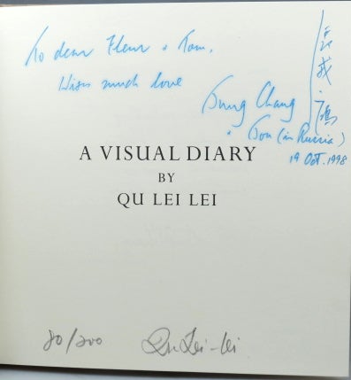 Item #41112 A Visual Diary by. Qu LEI LEI, or LEILEI.