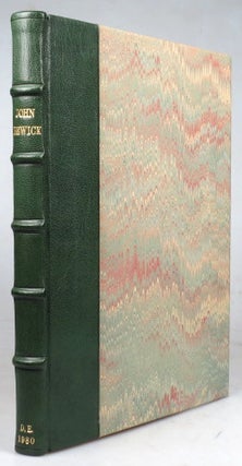 Item #41493 John Bewick. A Selection of Wood Engravings. Being impressions from original...
