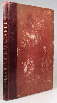 Item #41507 Poems by Goldsmith and Parnell. GOLDSMITH, PARNELL, Oliver, Thomas