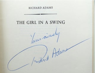 Item #41522 The Girl on a Swing. Richard ADAMS