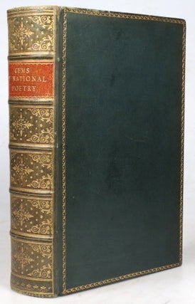 Item #41724 Gems of National Poetry. Compiled and Edited by. VALENTINE Mrs, Laura