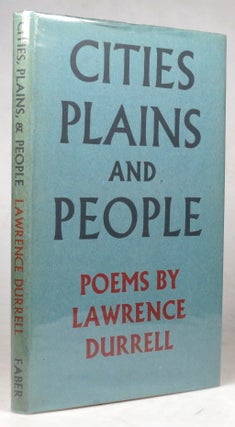 Item #41750 Cities, Plains and People. Poems by. Lawrence DURRELL