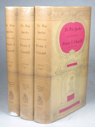 Item #41776 The War Speeches of... Compiled by Charles Eade. Rt. Hon. Winston S. CHURCHILL