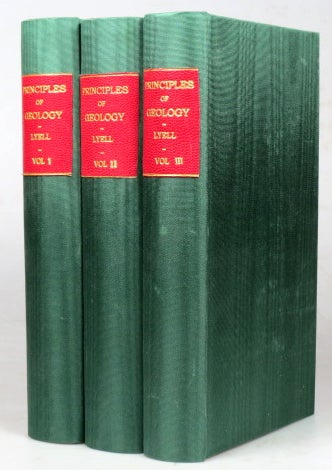 Item #41908 Principles of Geology: or, the Modern Changes of the Earth and its Inhabitants, Considered as Illustrative of Geology. Charles LYELL.