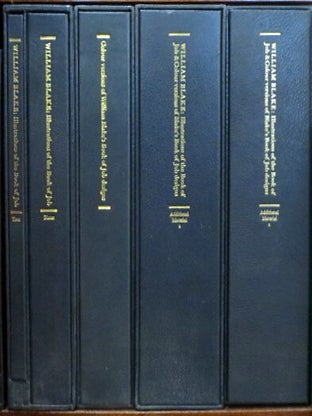 Item #42250 William Blake's Illustrations of the Book of Job. The Engravings and Related Material...