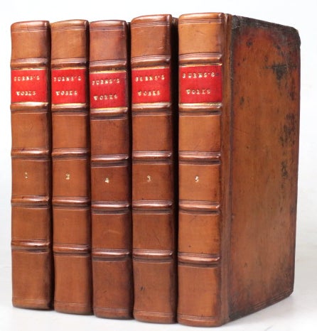Item #42304 The Works of... With an account of his life and a criticism of his writings. To which are prefixed, some observations on the character and condition of the Scottish peasantry. Robert BURNS.