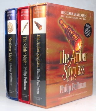 Item #42448 His Dark Materials. Northern Lights. The Subtle Knife. The Amber Spyglass. Philip...