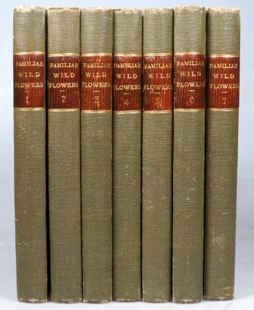 Item #42541 Familiar Wild Flowers. Figured and Described by... First [to] Seventh Series [only of eight]. F. Edward HULME.