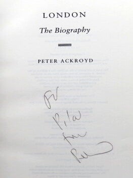 Item #42713 London. The Biography. Peter ACKROYD