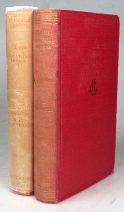 Item #43045 The Verrine Orations. With an English Translation by L.H.G. Greenwood... II. Against...