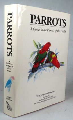 Item #43453 Parrots. A Guide to Parrots to the Parrots of the World. Illustrated by Kim Franklin,...