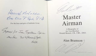 Item #43592 Master Airman. A Biography of Air Vice-Marshal Donald Bennett. BENNETT, Alan BRAMSON