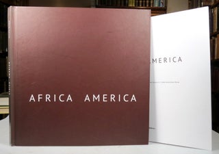Item #43716 Africa America. Photographies... Textes Christian Caujolle et Jean-Christophe Rufin....