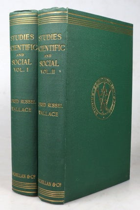 Item #43757 Studies Scientific & Social. Alfred Russel WALLACE