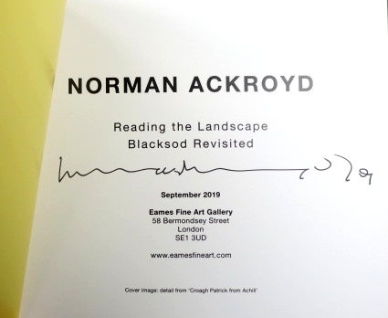 Item #43771 Reading the Landscape. Blacksod Revisited. Norman ACKROYD.