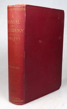 Item #43923 A Manuel of Bacteriology Clinical and Applied. R. Tanner HEWLETT