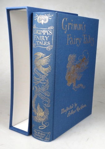 Item #44129 The Fairy Tales of the Brothers Grimm. Illustrated by Arthur Rackham. Translated by Mrs. Edgar Lucas. RACKHAM, GRIMM.