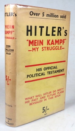 Item #44131 Mein Kampf. (My Struggle). Adolf HITLER