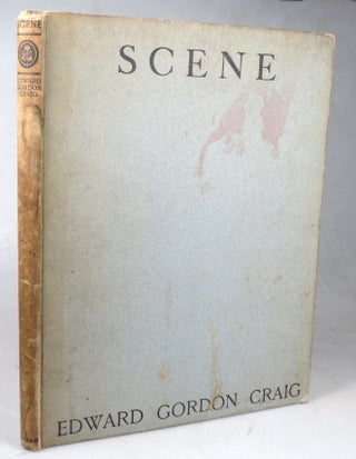 Item #44346 Scene. With a Foreword and an Introductory Poem by John Masefield. E. Gordon CRAIG