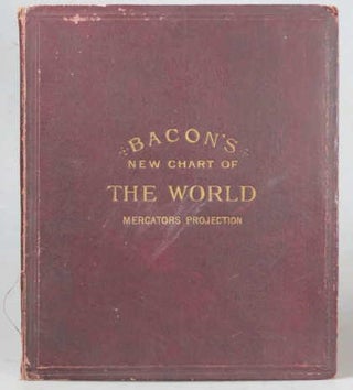 Bacon's New Chart of the World. Mercator's Projection.