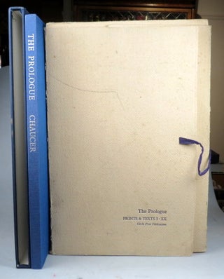 Item #44502 The Prologue to the Canterbury Tales. With original screen images designed by Ronald...