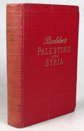 Item #44624 Palestine and Syria. With Routes through Mesopotamia and Babylonia and the Island of...