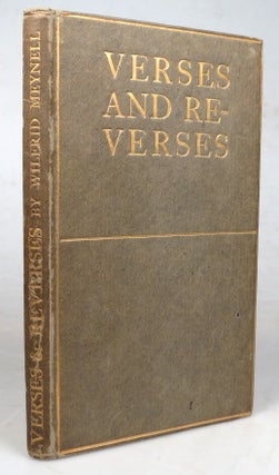 Item #44660 Verses and Reverses. Wilfrid MEYNELL
