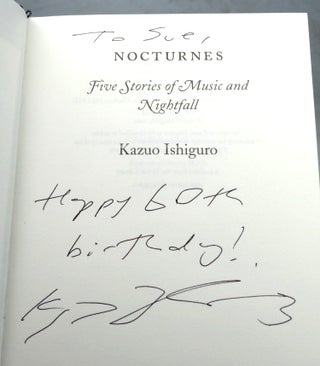 Item #45005 Nocturnes. Five Stories of Music and Nightfall. Kazuo ISHIGURO