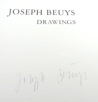 Item #45018 Drawings. Joseph BEUYS