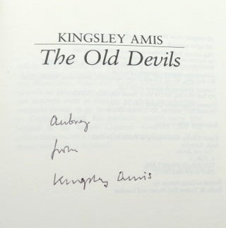 Item #45019 The Old Devils. Kingsley AMIS