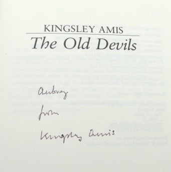 Item #45019 The Old Devils. Kingsley AMIS.