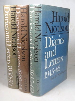 Item #45257 Diaries and Letters. 1930-39. 1939-45. 1945-62. Harold NICOLSON