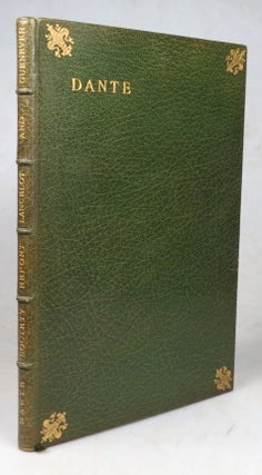 Item #45643 Fifth Annual Report of the Dante Society. May 18, 1886. Appendix I. Dante: James...