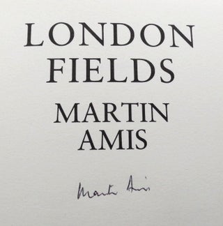 Item #46068 London Fields. Martin AMIS