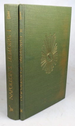 Item #46074 Napoleon's Memoirs. Volume I: Corsica to Marengo. Volume II: Waterloo Campaign....