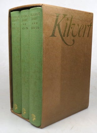 Item #46278 Kilvert's Diary. Selections from the Diary of... Chosen, Edited and Introduced by...