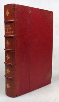 Item #46285 Complete Poetry and Selected Prose. Edited by John Hayward. John DONNE