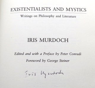 Item #46612 Existentialists and Mystics. Writings on Philosophy and Literature. Edited and with a...