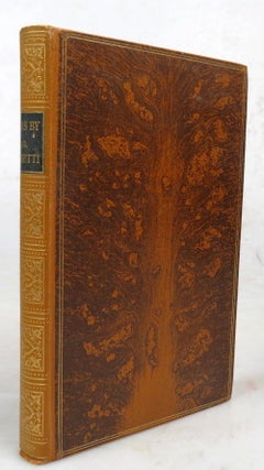 Item #46695 Poems & Translations 1850-1870. Together with the Prose Story 'Hand and Soul' by....