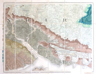 Item #46814 [Geological Map of Sussex and part of Hampshire]. Geological Survey of Great Britain,...