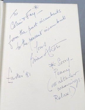 Item #51123 The Shape of Further Things. Speculations on Change. With appendices by Dr. Christopher Evans and others. Brian W. ALDISS.