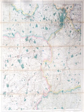 Item #51481 [Ordance Survey Map of parts of Hampshire, Berkshire and Surrey]. HAMPSHIRE