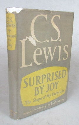 Item #53411 Surprised by Joy. The Shape of My Early Life. C. S LEWIS